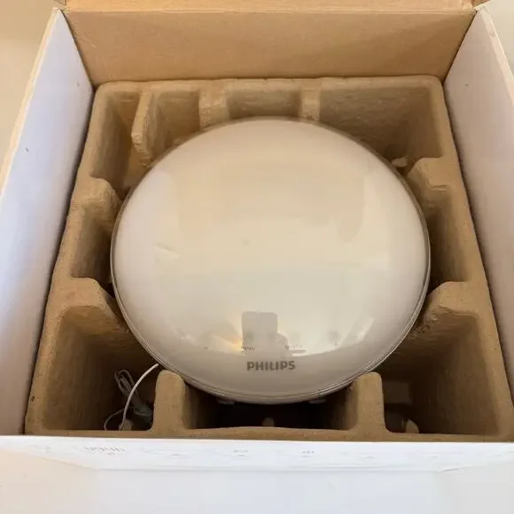 Philips Wake-Up Light Sunrise Alarm Colored Simulation Lamp w/ Natural Sounds - Picture 15 of 16